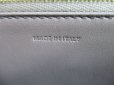 Photo9: CELINE Gray Leather Large Flap Wallet Bifold Long Wallet #7734