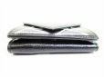 Photo5: BALENCIAGA Graffiti Black Leather Trifold Mini Wallet Purse #7741