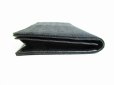 Photo5: BVLGARI Logo Mania Black Canvas Leather Bifold Long Bill Wallet #7743