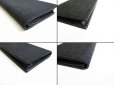 Photo7: BVLGARI Logo Mania Black Canvas Leather Bifold Long Bill Wallet #7743