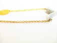 Photo6: LOUIS VUITTON Gold Platd Essential V Bracelet Small Size #7746