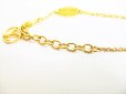 Photo7: LOUIS VUITTON Gold Platd Essential V Bracelet Small Size #7746