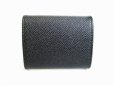 Photo2: BVLGARI BVLGARI Black Leather Coin Purse #7776 (2)