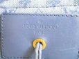 Photo12: LOUIS VUITTON Blue Monogram Denim Chalk Backpack Purse #7781