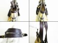 Photo7: BURBERRY Hymarket Check Brown PVC Hand Bag Tote Bag Purse #7785