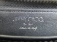 Photo10: Jimmy Choo Black Stars Leather Round Zip Wallet Purse #7807