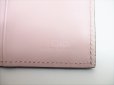 Photo10: FENDI F IS FENDI Pink Leather Bifold Long Wallet Compact Wallet #7884