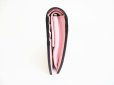 Photo4: FENDI F IS FENDI Pink Leather Bifold Long Wallet Compact Wallet #7884