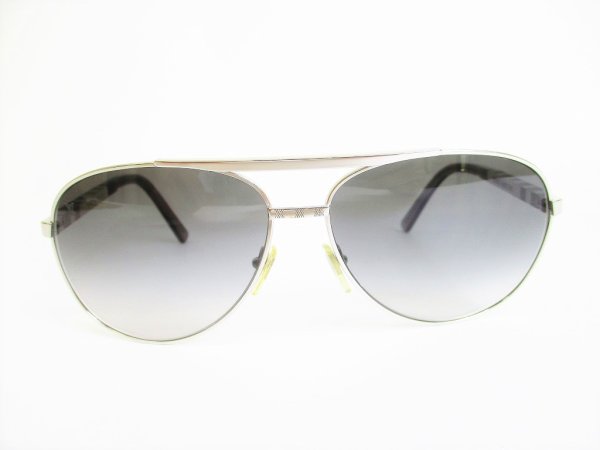 Photo2: LOUIS VUITTON Metal Gray Sunglasses Eye Wear Pilot Attitude #7895