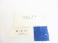 Photo12: GUCCI Limited Japan GG Marmont Blue Denim Hand Bag w/Strap #7914