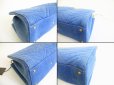 Photo6: GUCCI Limited Japan GG Marmont Blue Denim Hand Bag w/Strap #7914