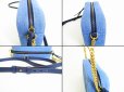 Photo7: GUCCI GG Marmont Blue Denim Small Shoulder Bag Crossbody Bag #7915