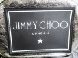 Photo10: Jimmy Choo Logo Patchwork Silver Leather Back Pack Day Pack Purse #7918