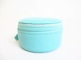 Photo2: Tiffany & Co. Blue Leather Jewelry case Accessories Case #7921 (2)