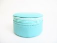 Photo3: Tiffany & Co. Blue Leather Jewelry case Accessories Case #7921