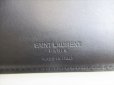 Photo10: Saint Laurent Paris Black Leather Bifold Bill Wallet Purse #7924