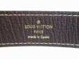 Photo10: LOUIS VUITTON Monogram Mini Brown Canvas Brown Leather Belt #7926