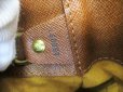 Photo11: LOUIS VUITTON Monogram Leather Brown Crossbody Bag Purse Musette #7945