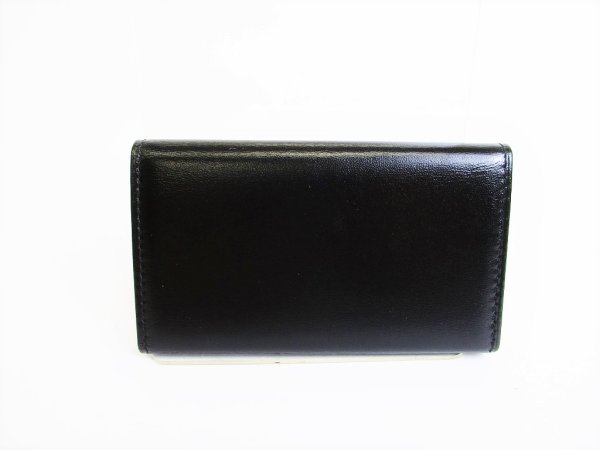 Photo2: Cartier Pasha de Cartier Black Leather 6 Pics Key Cases #7947