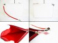 Photo9: Christian Louboutin White Leather Cabata Tote Bag Shopping Bag Purse #7983