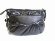 Photo2: HUNTING WORLD Black Nylon Crossbody Bag Shoulder Bag Purse #7988 (2)