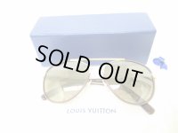 LOUIS VUITTON Damier Eye Wear Attraction Pilot Sunglasses #8012