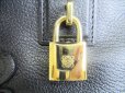 Photo11: LOEWE Black Leather Single Gold Zip Hand Bag Purse Amazona 28 #8032