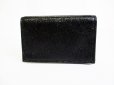 Photo2: JIMMY CHOO Leather Credit Card Holder Business Card Holder #8046 (2)