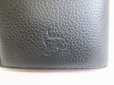 Photo11: Christian Louboutin Emblem Motif Black Red Leather Bifold Long Wallet #8054