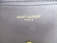 Photo10: Yves Saint Laurent YSL Black Leather Card Holder #8063