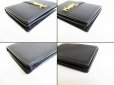 Photo7: Yves Saint Laurent YSL Black Leather Card Holder #8063