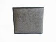 Photo2: BVLGARI Weekend PVC Leather Gray Bifold Wallet Compact Wallet #8073 (2)