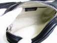 Photo8: Jimmy Choo Stars Motif Black Leather Waist Back Camera Bag Purse #8086