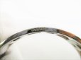 Photo10: HERMES Silver Plated Pink Bracelet Reversible H Bangle #8099