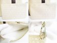 Photo9: BVLGARI Beige Canvas Brown Leather Logo Mania Tote Bag w/Pouch #8103