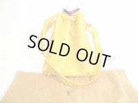 LOUIS VUITTON Epi Yellow Leather Shoulder Bag Purse Petit Noe #8120