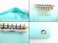 Photo9: Tiffany&Co. Blue Leather 6 Pics Key Cases #8155