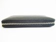 Photo6: BVLGARI BVLGARIBVLGARI Black Leather Round Zip Long Wallet #8156