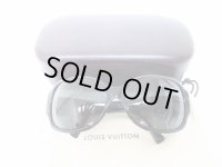 LOUIS VUITTON Black Frame Gray Lens Sunglasses Eye Wear #8164