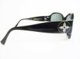 Photo5: LOUIS VUITTON Black Frame Gray Lens Sunglasses Eye Wear #8164