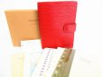 Photo1: LOUIS VUITTON Epi Red Document Holders Small Ring Agenda Cover #8226 (1)