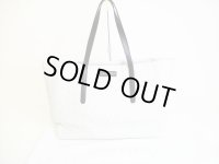 Jimmy Choo Embossed Stars White Leather Tote Bag Purse PIMLICO #8244