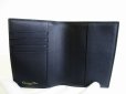 Photo8: Christian Dior Navy Blue Canvas Passport Holder Notebook Holder #8245