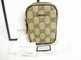 Photo1: GUCCI Brown GG Canvas Cigarette case #8265 (1)