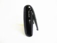 Photo4: BVLGARI Black Leather Logo Clip 6 Pics Key Cases #8268