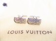 Photo1: LOUIS VUITTON Sterling Silver 925 Keepall Motif Cufflinks Cuffs #8297 (1)