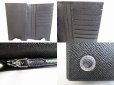 Photo8: BVLGARI Black Leather Bifold Long Wallet Purse #8362