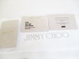Photo12: Jimmy Choo Gold Metal Stars Light Mocha Leather Round Zip Wallet #8365