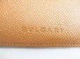 Photo10: BVLGARI Brown Leather Passport Holder Bill Wallet Card Case #8383