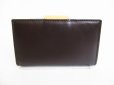 Photo2: Salvatore Ferragamo Gancini Brown Leather Gold H/W 6Pics Key Case #8395 (2)